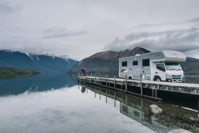 Park up next to some of Aotearoa's most beautiful landscapes.                                   Mikey Mackivven